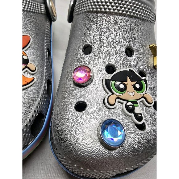 KIDS CROCS Powerpuff Girls CLASSIC CLOG Size JR 2 - Picture 3 of 14